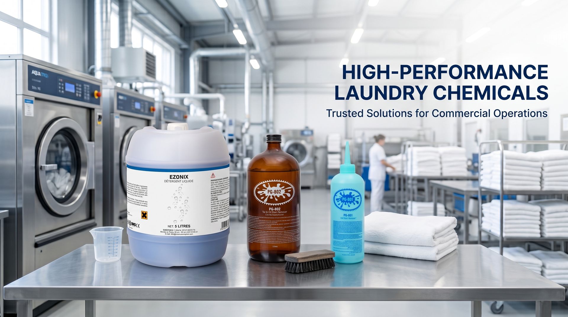 High-performance laundry chemicals